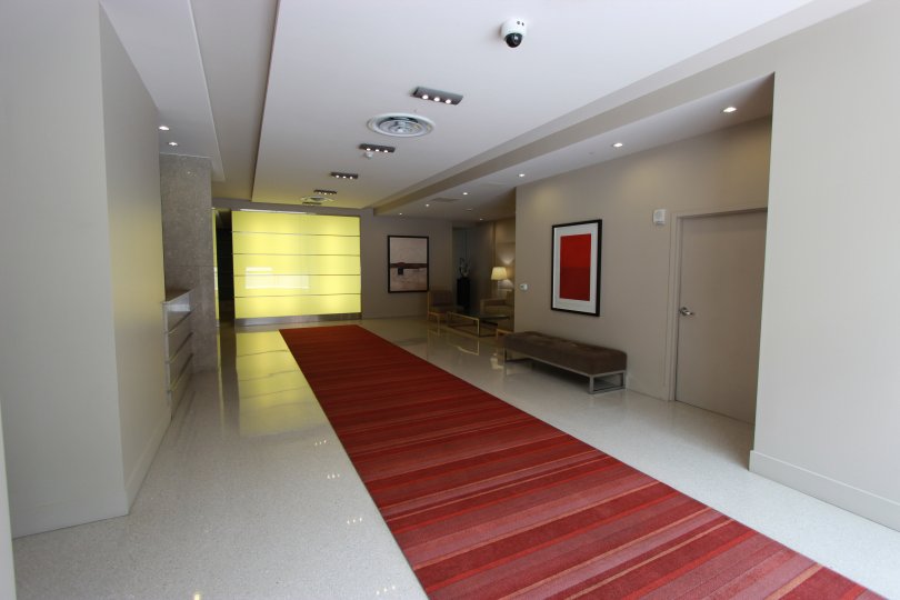 The inside of a home in the Aria community in Downtown San Diego California.