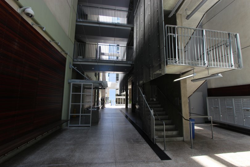 Icon, City: Downtown San Diego, balconies and stairs