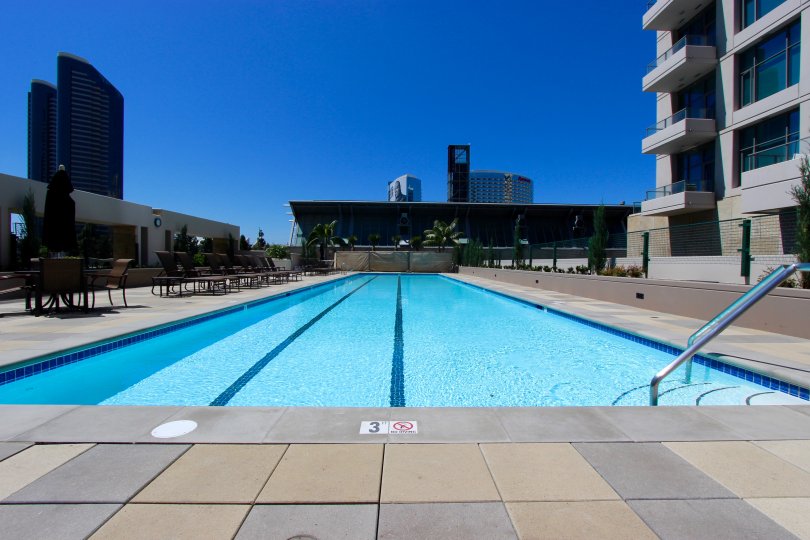 Gorgeous clear pool to enjoy on the lovely days at Pinnacle.
