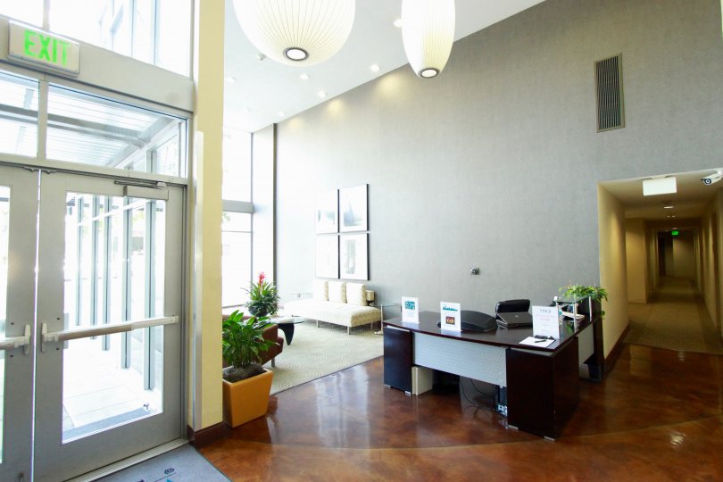 Modern and resplendent decor with muted colors and minimalist furniture at the TREO