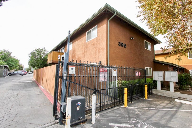 Beautiful Neighborhood of Maple Park Villas, El Cajon, California