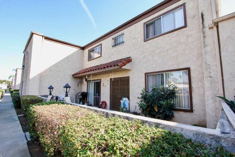 Lovely front view of the Park Lane Community of El Cajon, California.