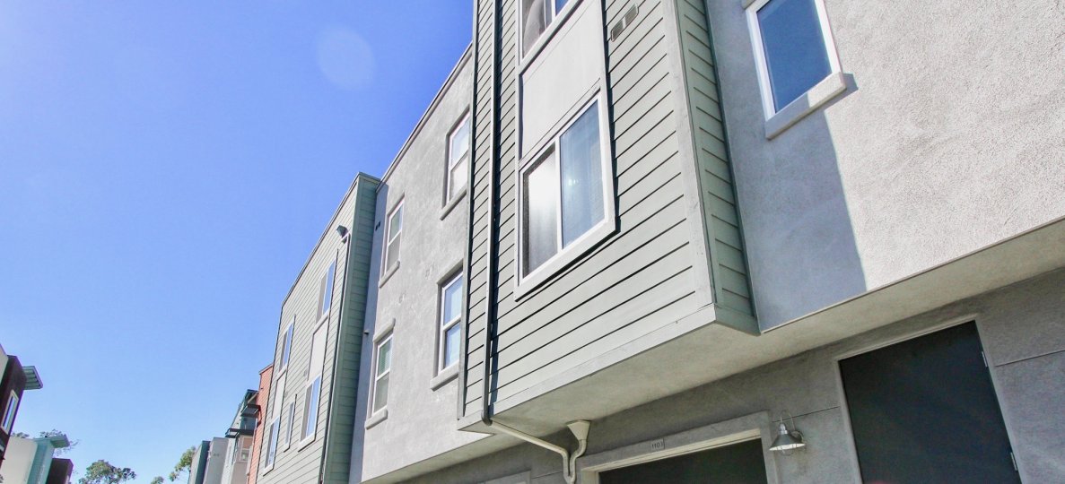 Three story townhome at City Square in Escondido California