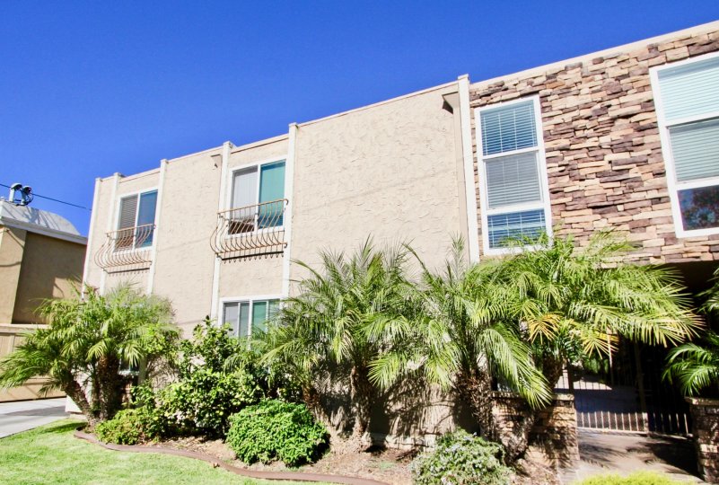 A sunny day at an apartment building Imperial Beach California