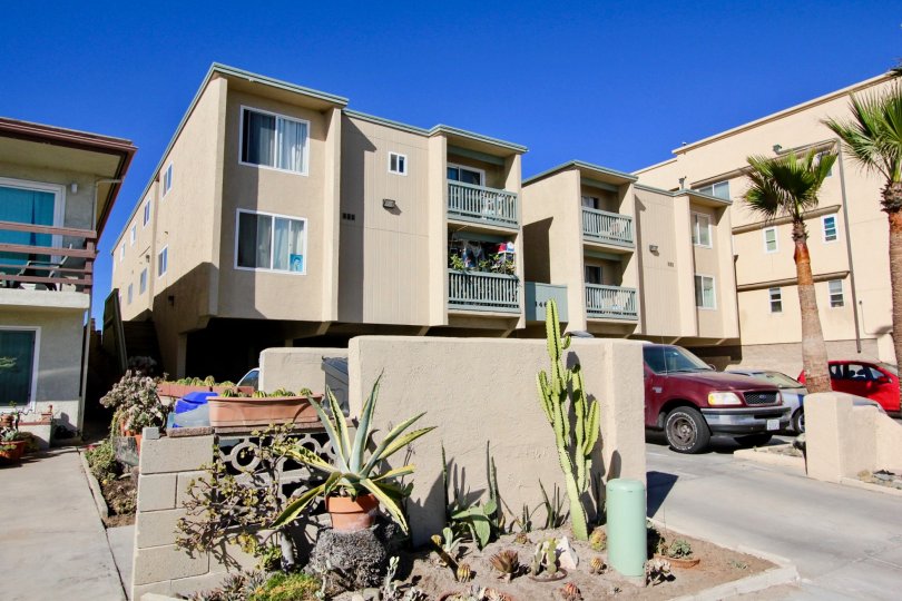 The Surf and Sand Condominiums in Imperial Beach, California.