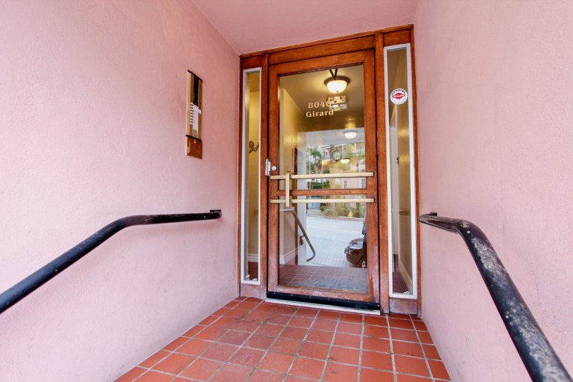 Gorgeous woodwork highlights this condo at 8040 Girard