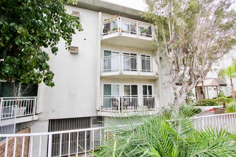 four story units with locked parking inside la jolla place in la jolla california
