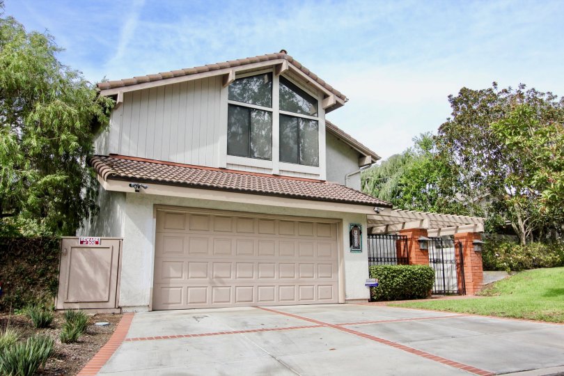 A house in the La Jolla Woods seemed like alone in dark and deep jungle.
