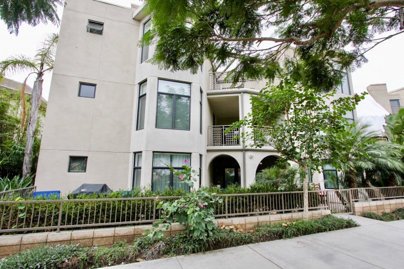 An Independent House with greenary and trees around in Seahaus of La Jolla