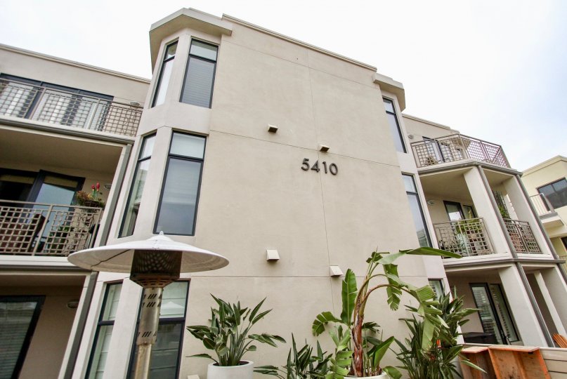 Three story residential housing inside Seahaus in la Jolla CA