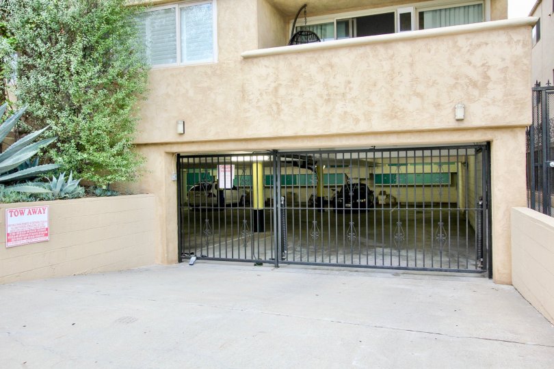 Underground parking facility group house in Villaggio.
