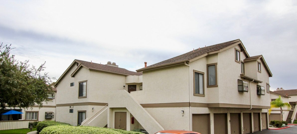 Avocado Village La Mesa California houses with apartments and garden