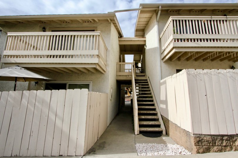 THE APARTMENT IN THE HILLSIDE VILLAGE WITH THE UPSTAIRS, BALCONI