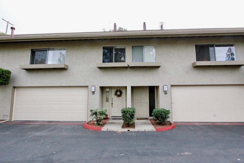 Beautiful parking space with entrance approach in a villa of La Mesa Racquet & Swim Club of La Mesa