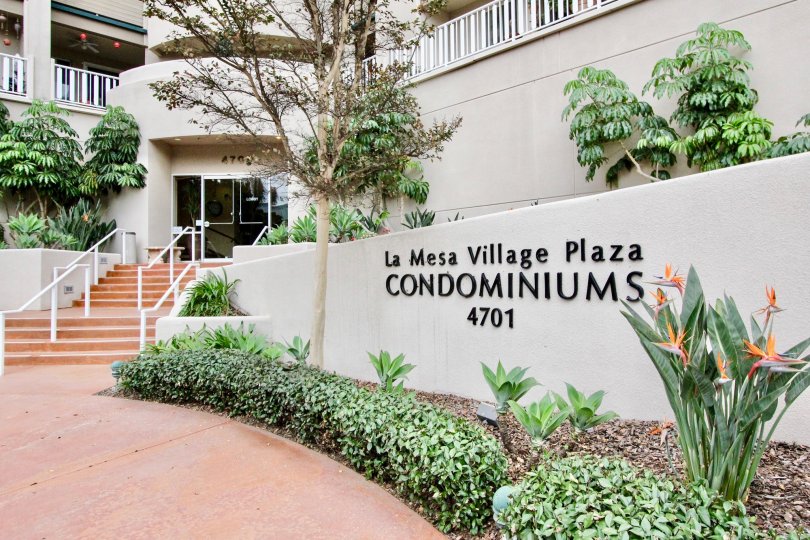 ALT="La Mesa Village Plaza Community at La Mesa in California"
