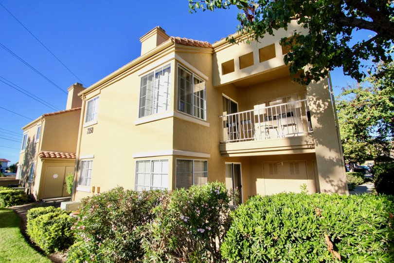 In Front of the Villa in Canyon Park Villas has meadows with plants