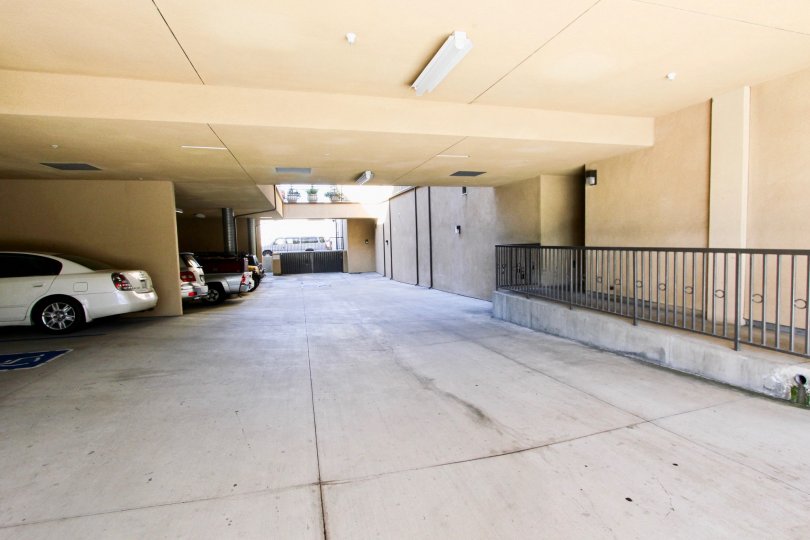 An underground parking in the Mission Florence reminding me off Civil Mall.