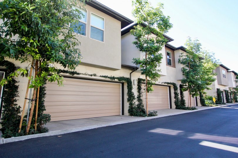 Row houses in the Frame and Focus neighborhood of Mission Valley, CA