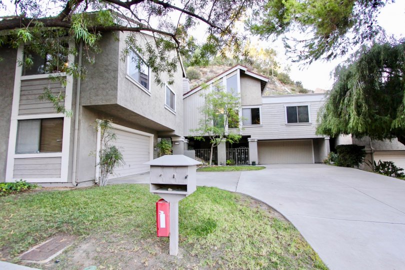 Two story apartments in Kensington Park Villas in Mission Valley California