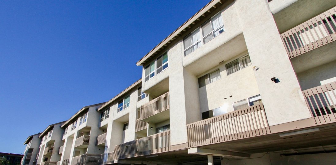 Mission Heights in mission valley long and beautiful building with balcony comfortable staying place peaceful area