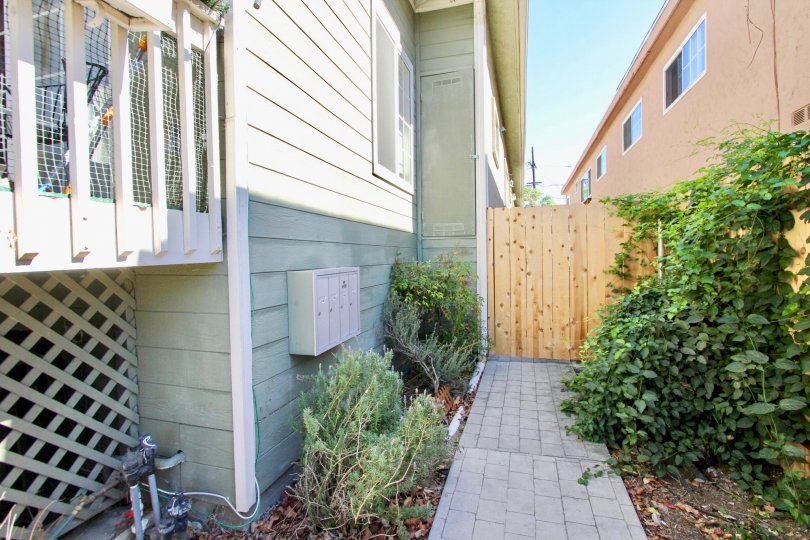 4755 Wilson's tastefully finished outdoor area in Normal Heights, California