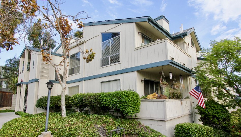 Side view of unit in Cherokee Canyon community in North Park, California