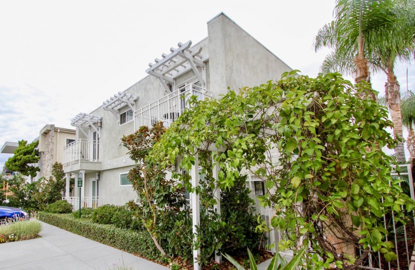 An apartment building located in the Idaho Palms community in North Park, California