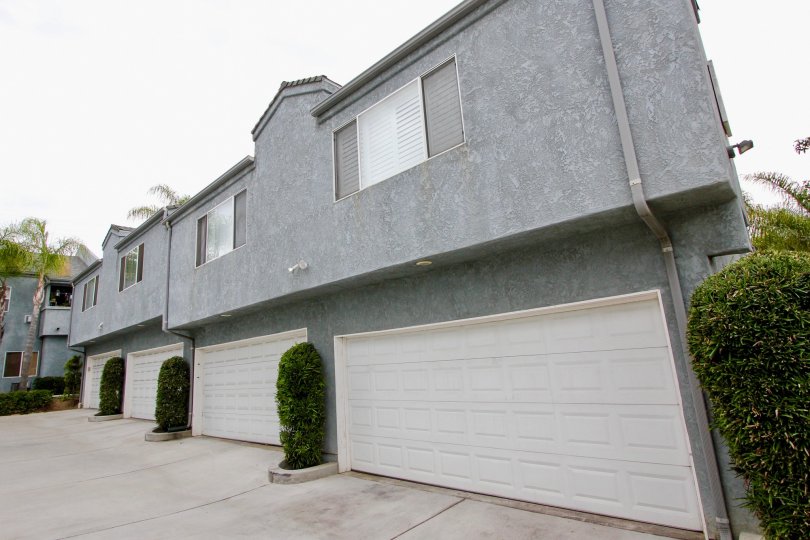 An apartment building in the Phoenix III complex in North Park, California.