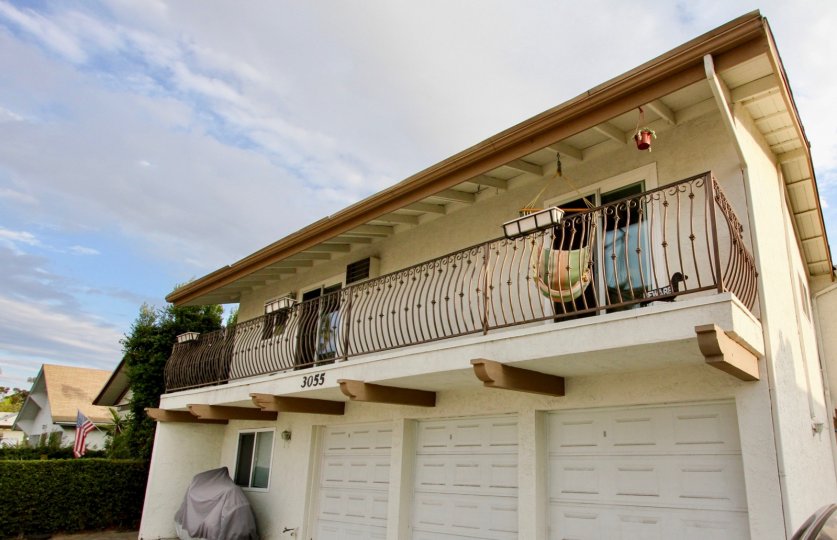 A beautiful terrace in the South Park Villas community
