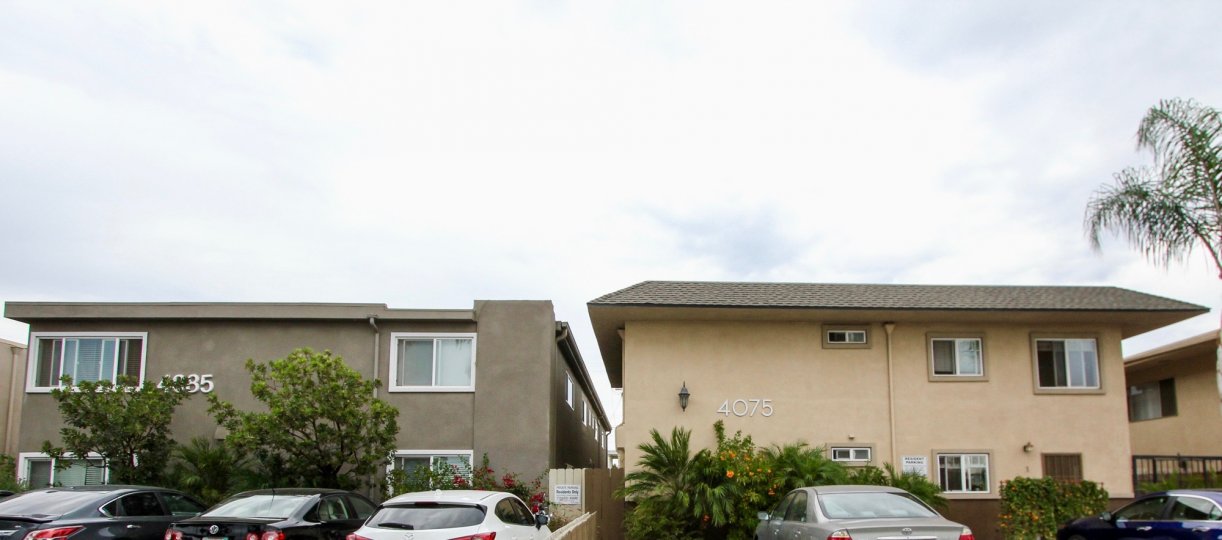 2 small apartment buildings in a modest community in Splendid Splinter.  Parking onsite.