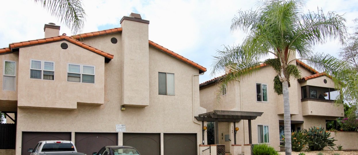 A backend view of Villa Park in North Park, California