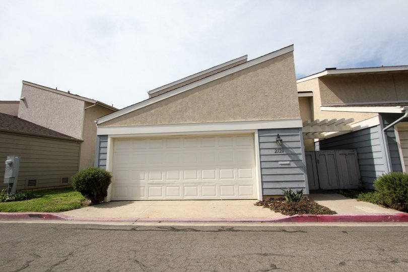 Private garage at Park Point Loma in Ocean Beach, California