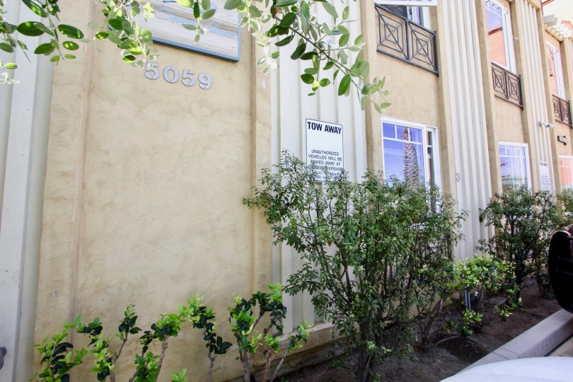 The 5059 address in the Beach House community in Ocean Beach CA