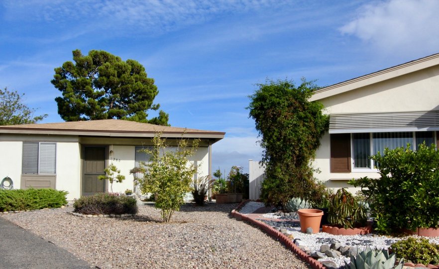 The best rock garden in the neighborhood when you are living at Costa Serena in Oceanside, CA