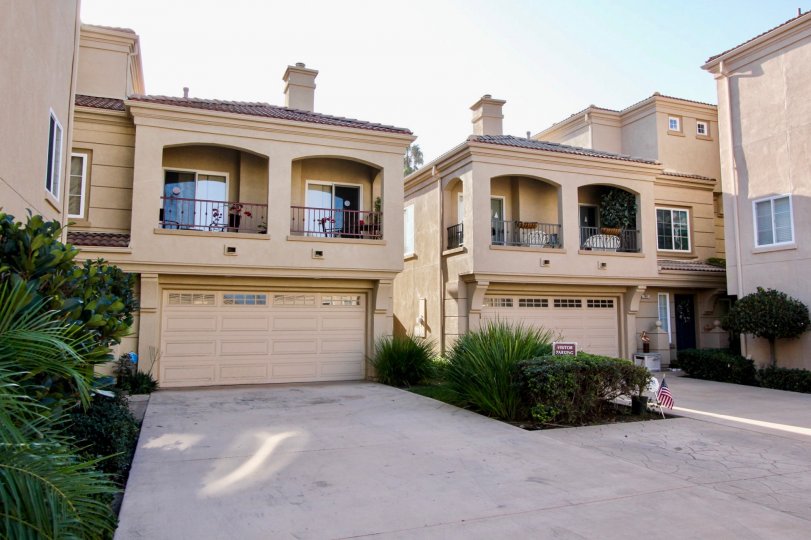 Personal Garages under balconies at Sea Breeze Cottages, Oceanside