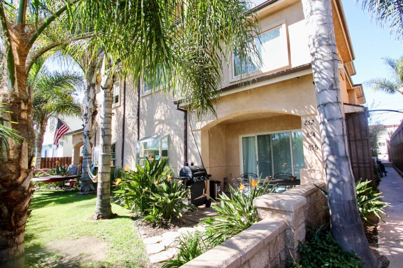 The sunny day in the 2230 Felspar Views a beautiful building and superb design.