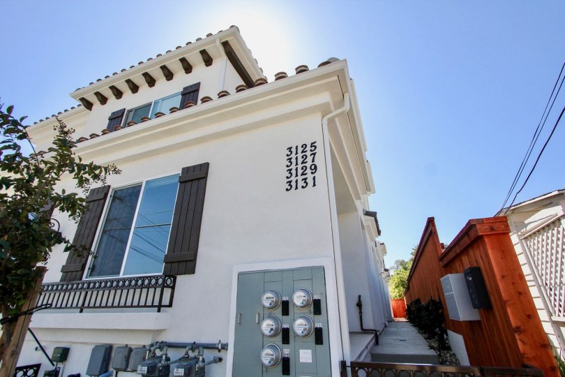 THE APARTMENT IN THE KEATS PLACE WITH THE TREE, MOTOR MACHINE, ELECTRONIC BOXES