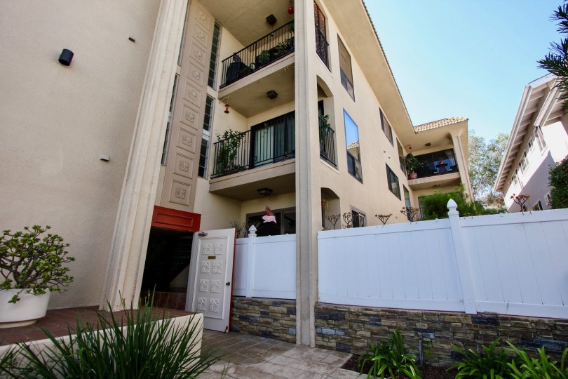High Tower building of La Playa Towers in Point Loma constructed