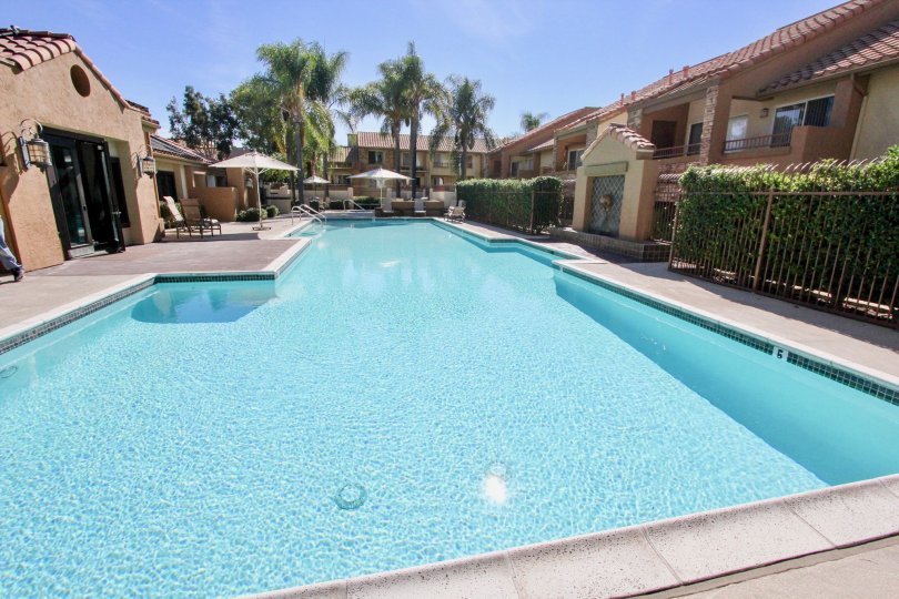 The apartment in the Villa Tavaina has swimming pools and chairs for relaxation