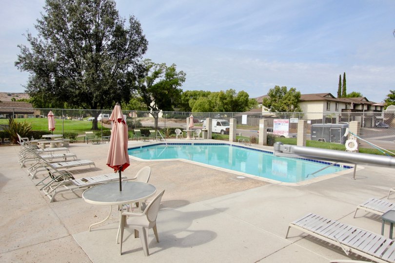 Carefree East , Santee , California,swimming pool,blue sky