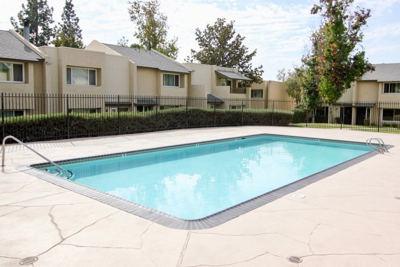 The Del Coronado Santee Community in Santee, California feature a built in swimming pool for residents