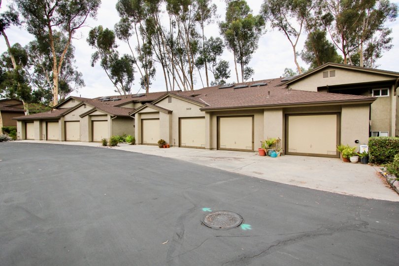Spacious parking garage space at Highland Trails in Santee, CA