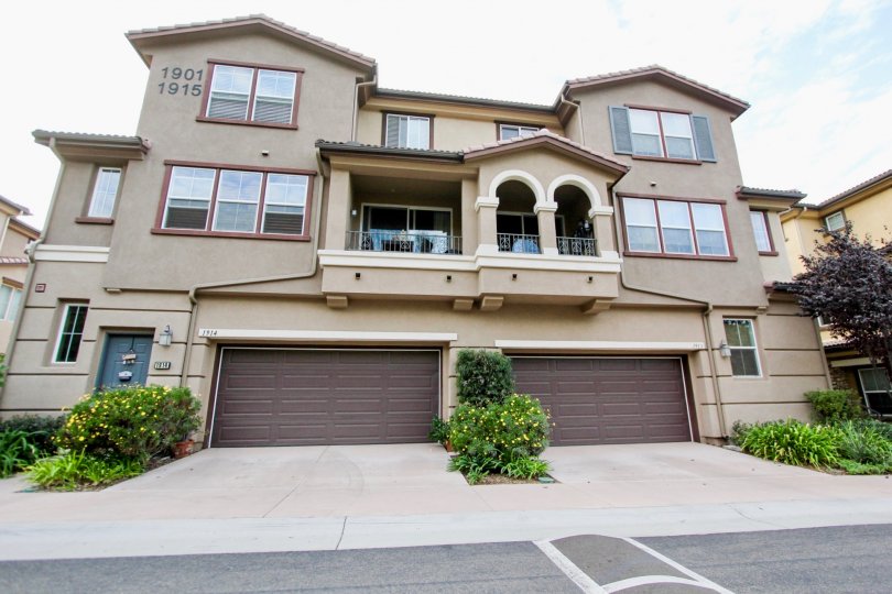 Northstar, Santee ,: California,elegant building,brown door