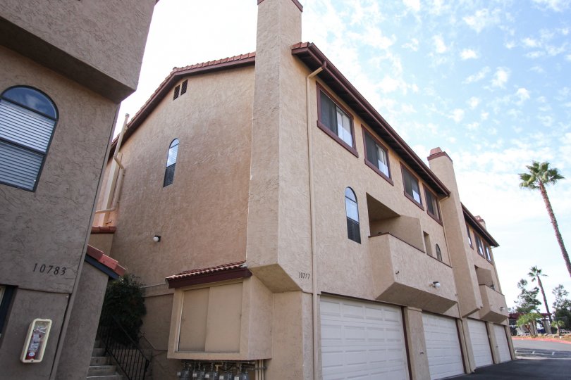 Riderwood Terrace,Santee ,California,clods, blue sky