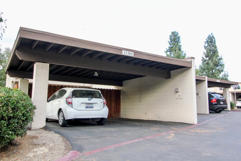 Covered Car parking at Rio Terrace Santee, California