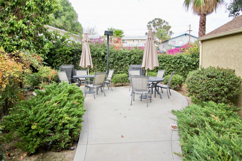 Canyon VIllas in Spring Valley, CA, with a nice outdoor seating area