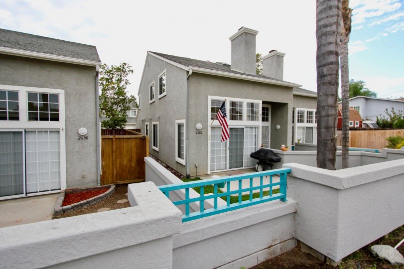 Valencia Canyons homes in Spring valley California are very clean and modern. The large windows allow for a vast amount of natural light to come through, and there is room in the back for a barbecue with friends and family.