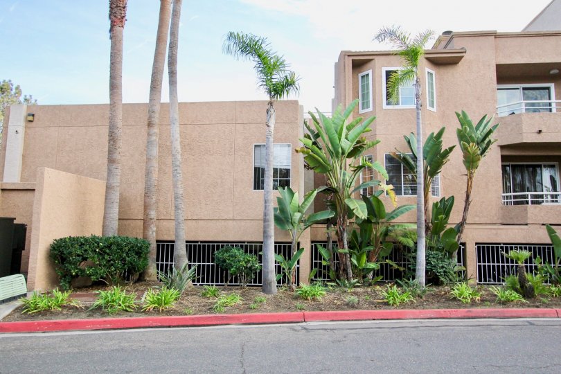 Three story residence at Park Place La Jolla in University City California
