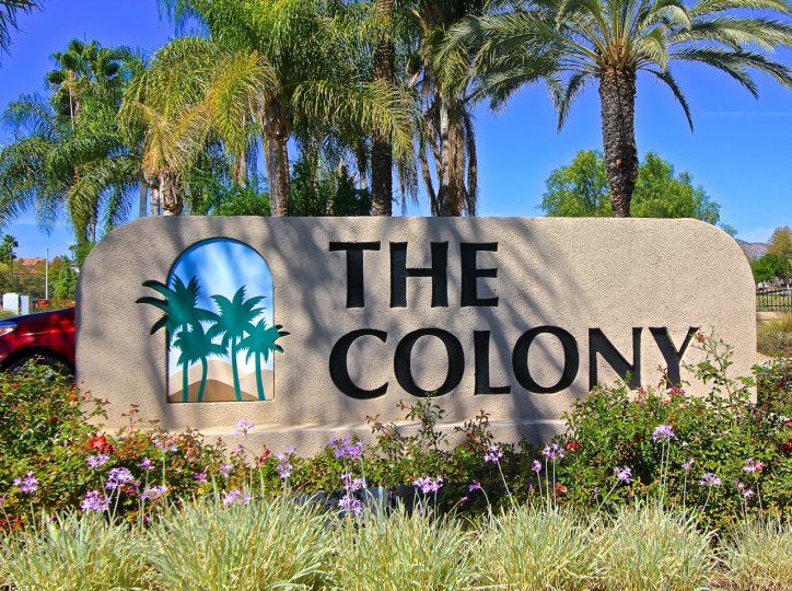 The Colony Community Marquee in Murrieta Ca