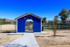 park entrance and sign in Horsethief Canyon Corona CA